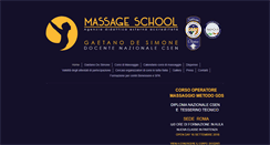 Desktop Screenshot of massageschool.it